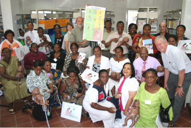 Initial training of Tanzanian Doctors and Midwives in 2009 in Dar es Salaam, Tanzania